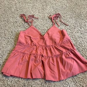 Super cute and dressy pink tank